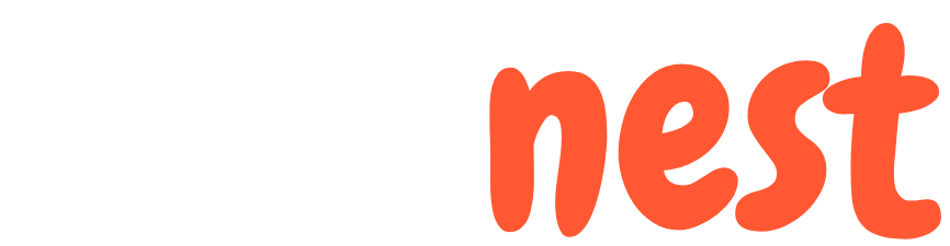 kidznest-white-logo