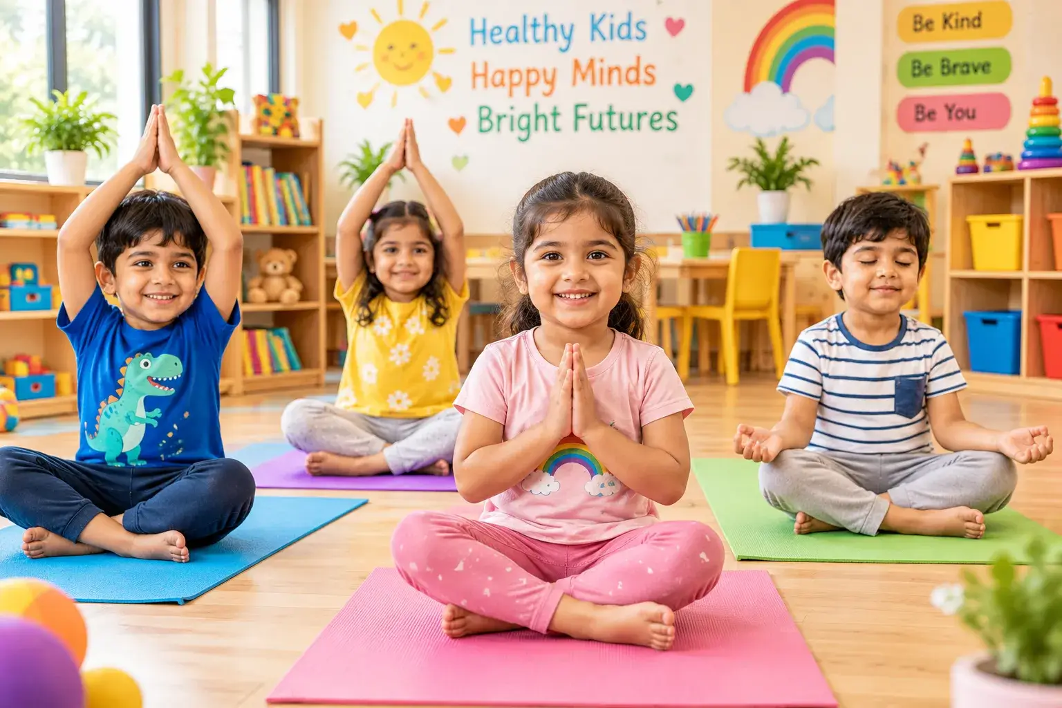 little_doing_yoga